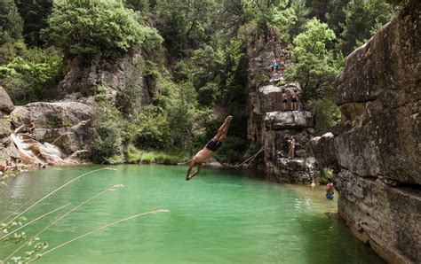 Pozas del río Arba y el Pozo Pigalo en Luesia。